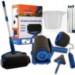 Wałek do malowania ścian – Zestaw niekapiący Paint Roller z teleskopową rączką