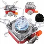 Kompaktowa Kuchenka Gazowa Turystyczna 2800W K-202  – Idealna na Camping