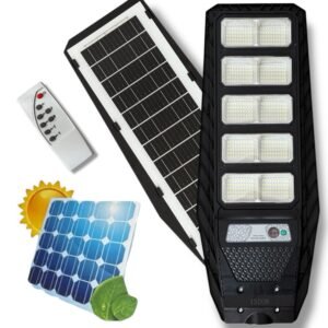 Lampa solarna LED z czujnikiem ruchu i pilotem – 1000W / 1500W - KL-1374 – 1500W