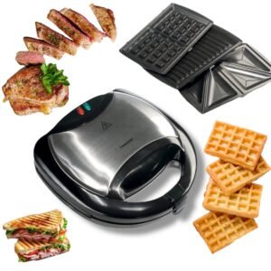 Wielofunkcyjny opiekacz 3w1